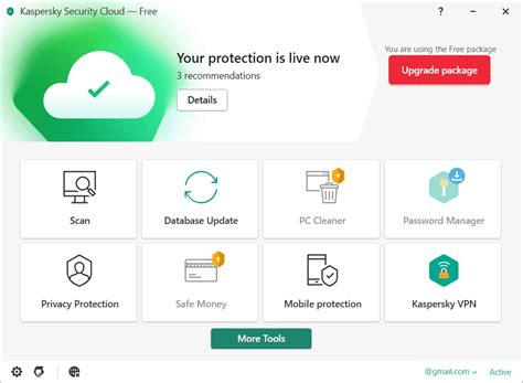 Download Kaspersky Free Antivirus (Security Cloud) .